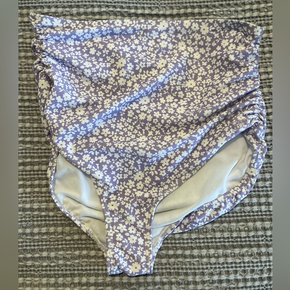 Albion - Lilac Ruched High Waisted Bottoms